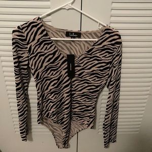 Lulus’s Print Bodysuit
